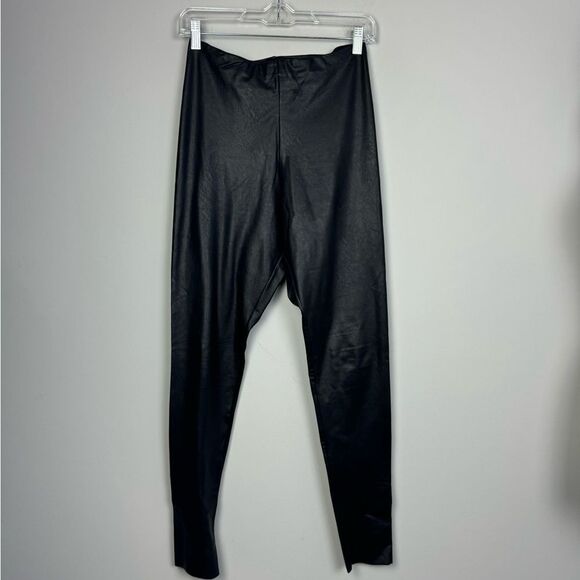 COMMANDO | NEW Black Faux Leather Leggings Women’s Size Large - Picture 2 of 9